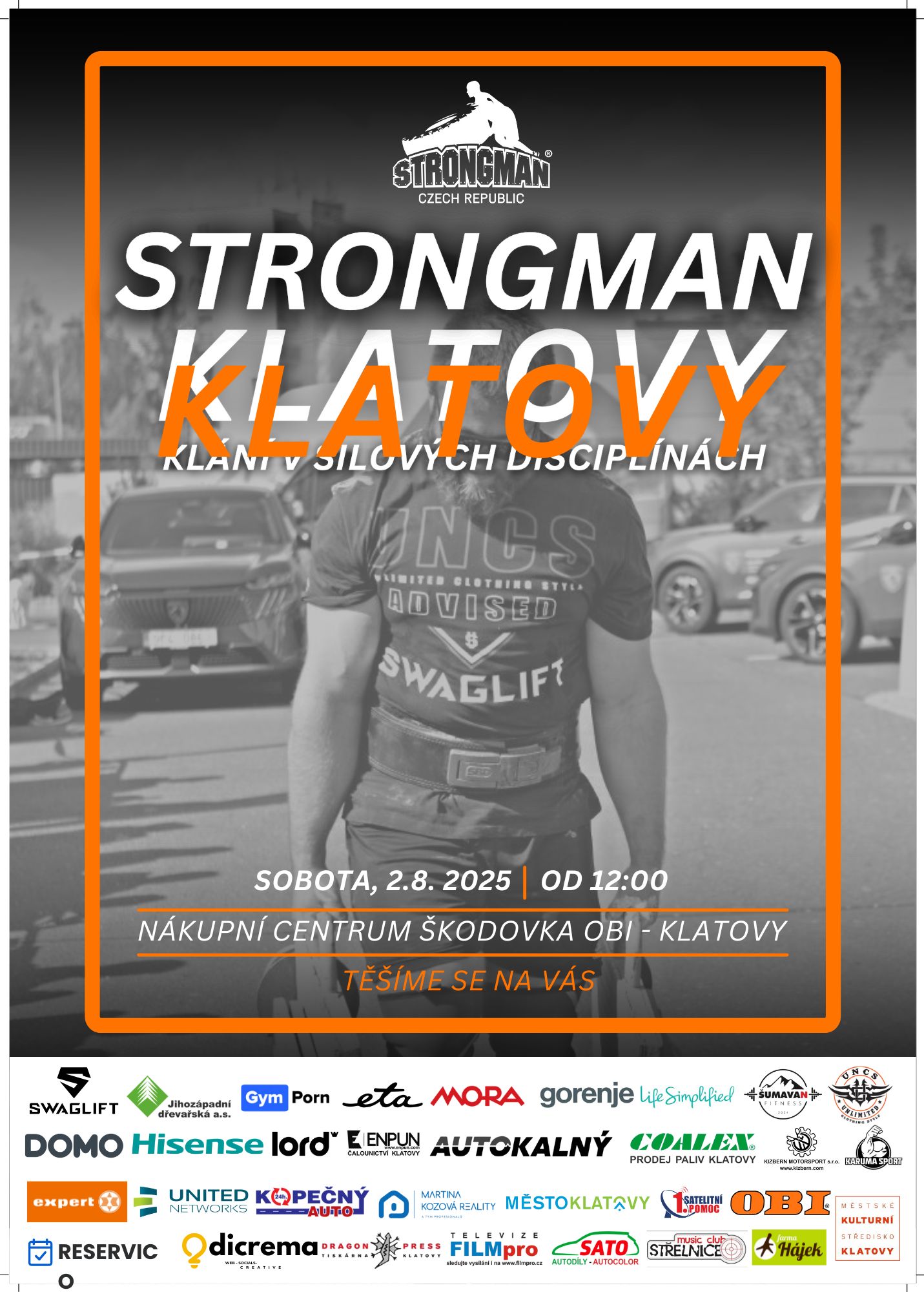 Strongman Klatovy 2025 - pozvánka